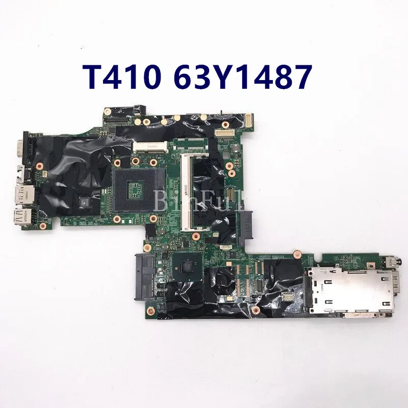Материнская плата для ноутбука Lenovo ThinkPad T410 T410I 63Y1487 QM57 |