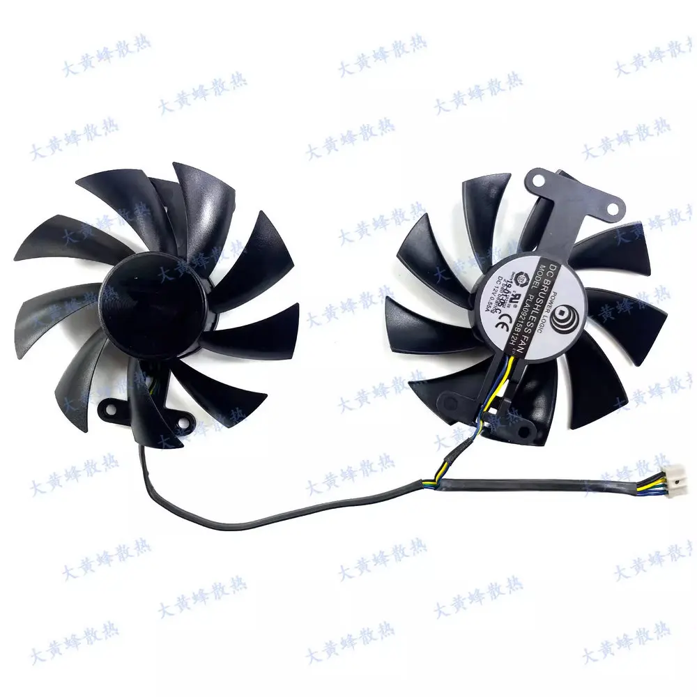 Вентилятор охлаждения для видеокарты DATALAND RX580 X-Serial War пластина 09215b12h