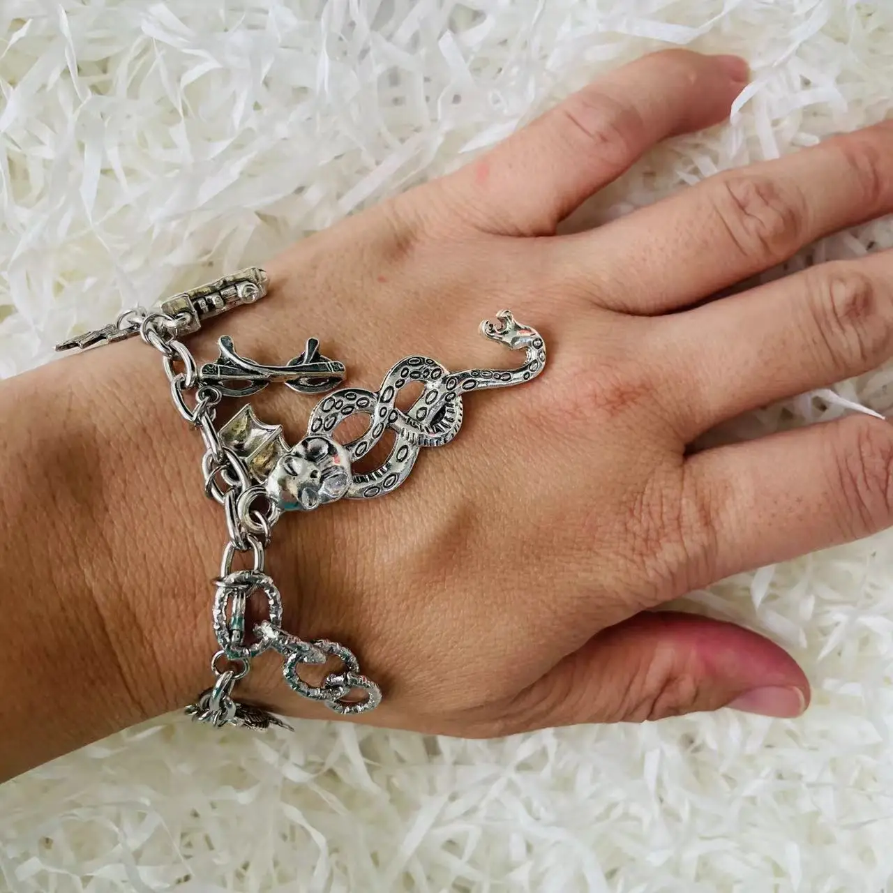 Комбинированный браслет снитч шапка Темный Марк подвески для автомобиля с