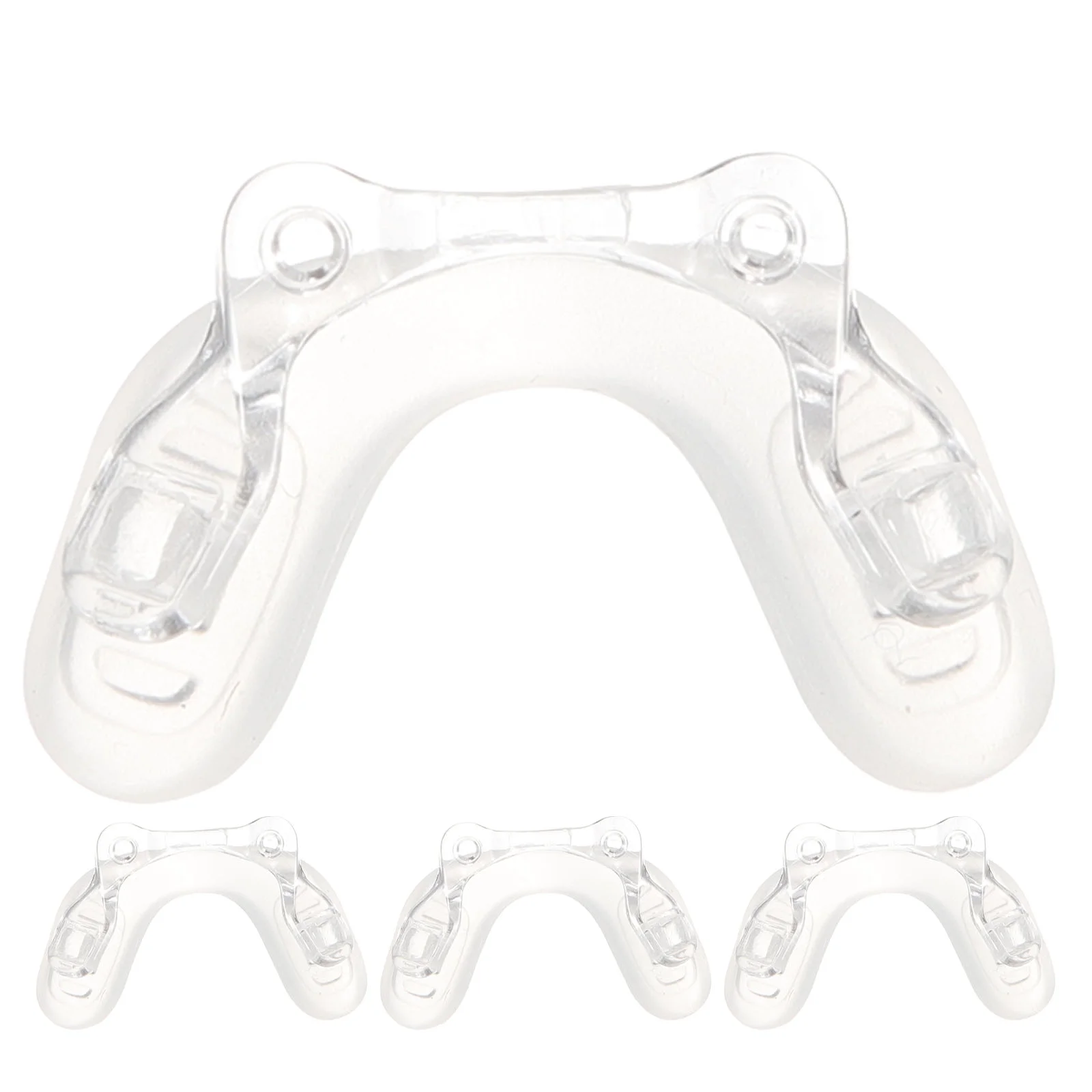

3 Pcs Silicone Silicone Mat Silicone Mat Conjoined Cushion Plastic Eyeglass Child