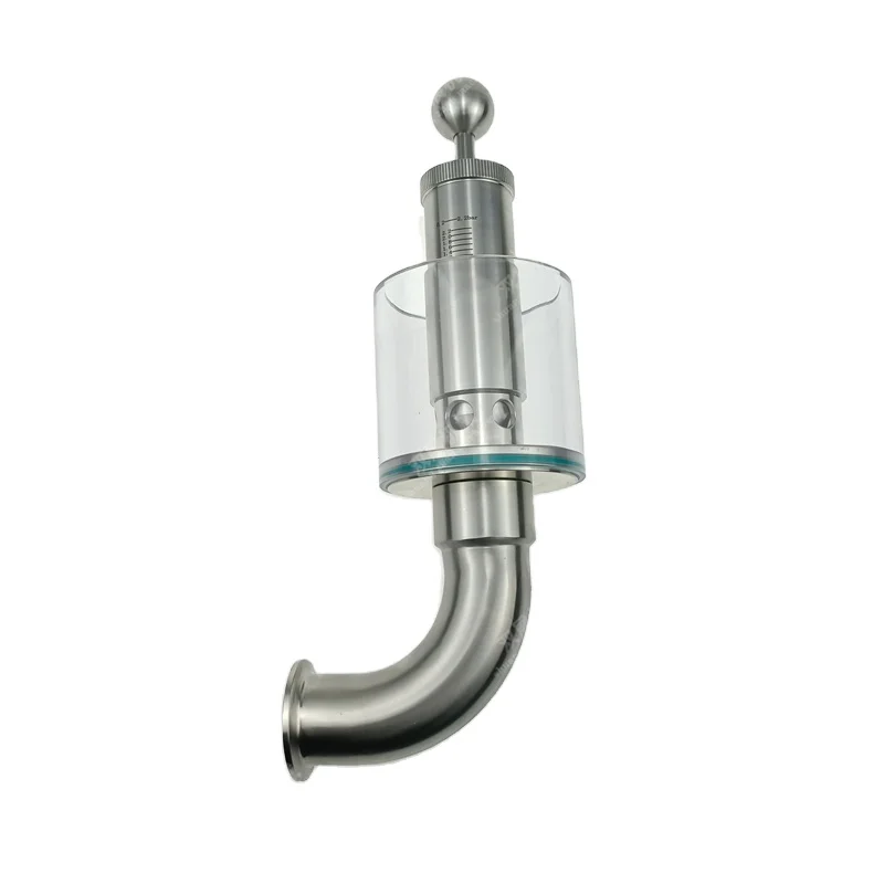 

Sanitary Stainless Steel Beer Brewery Spunding Valve Tri Clamp Compatible Pressure Relief Valve