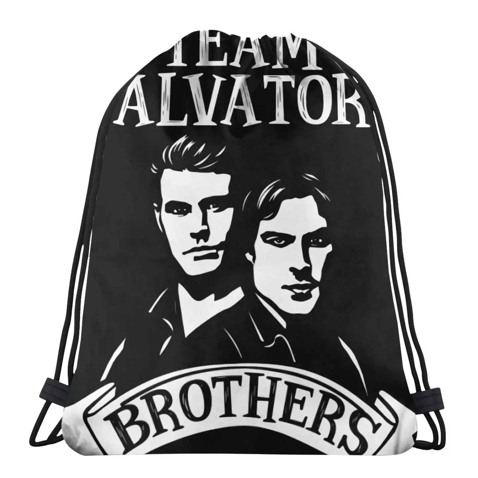 

Дневники вампира Деймона Сальваторе 5031, сумка для обуви, мешочки, сумка на шнурке, Хлопковая сумка, сумки на шнурке, Упаковочная Сумка, школь...