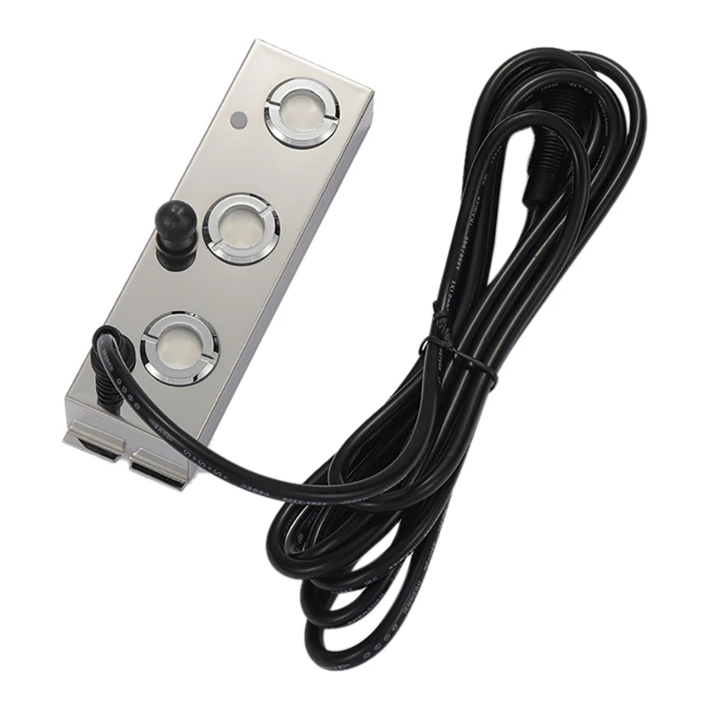 Cheap 3 głowy ultrasoniczny dyfuzor Fogger fontanna staw maszyna do mgły kwadratowy Atomizer nawilżacz powietrza do ogródek skalny do akwarium