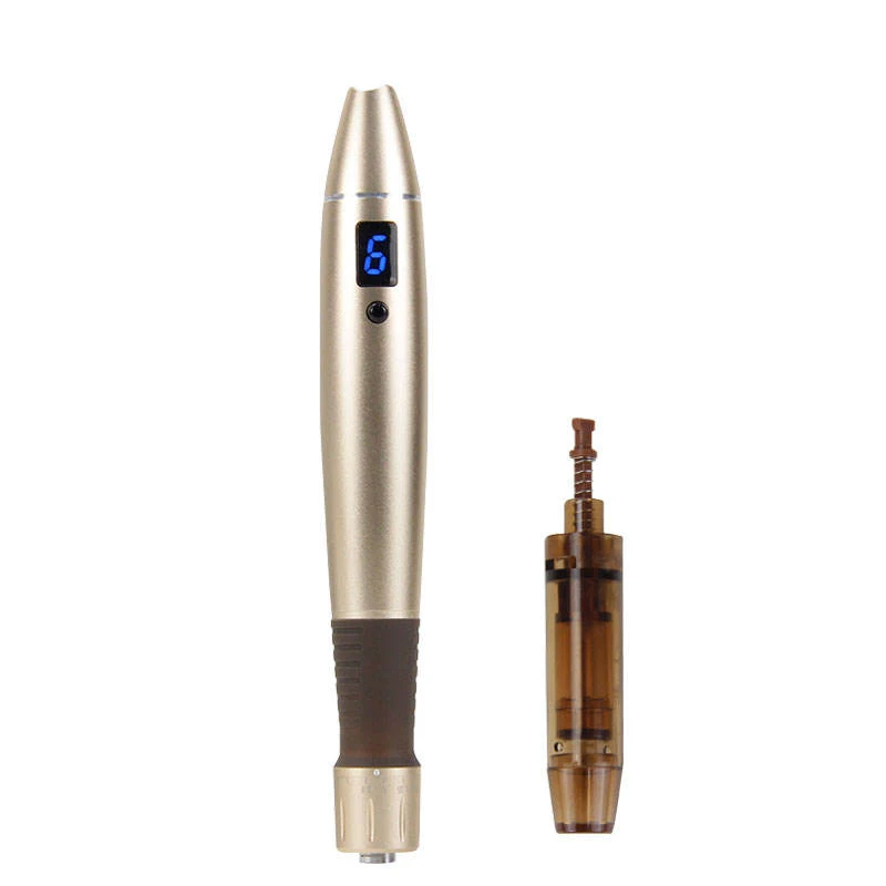 

Portable High Frequence Electric Microneedling Pen F6S with Dermapen Needles Professionals Freckles Removal Beauty Machine