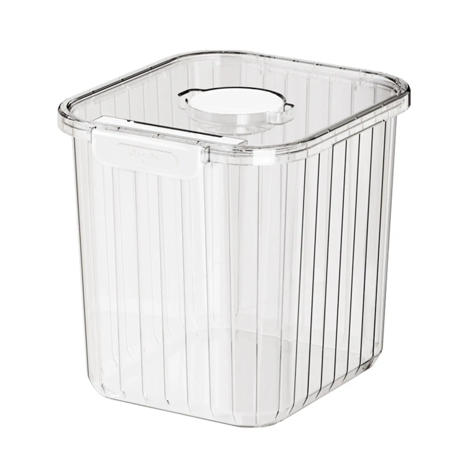 Transparent Cereal Rice Dispenser ,Large Capacity Grain Bucket ,Food Grain Storage Box for Flour ,Oatmeal