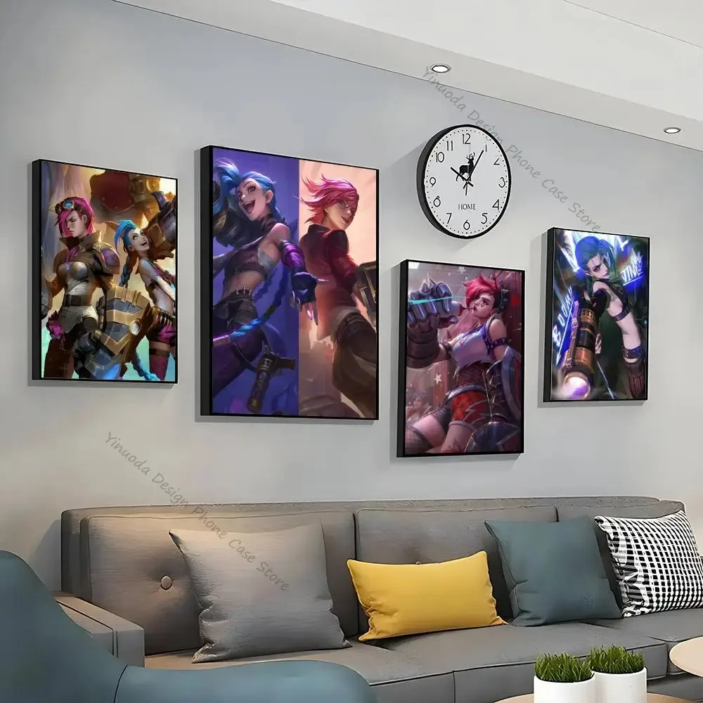 Постер из Лиги Легенд J- JinxVi