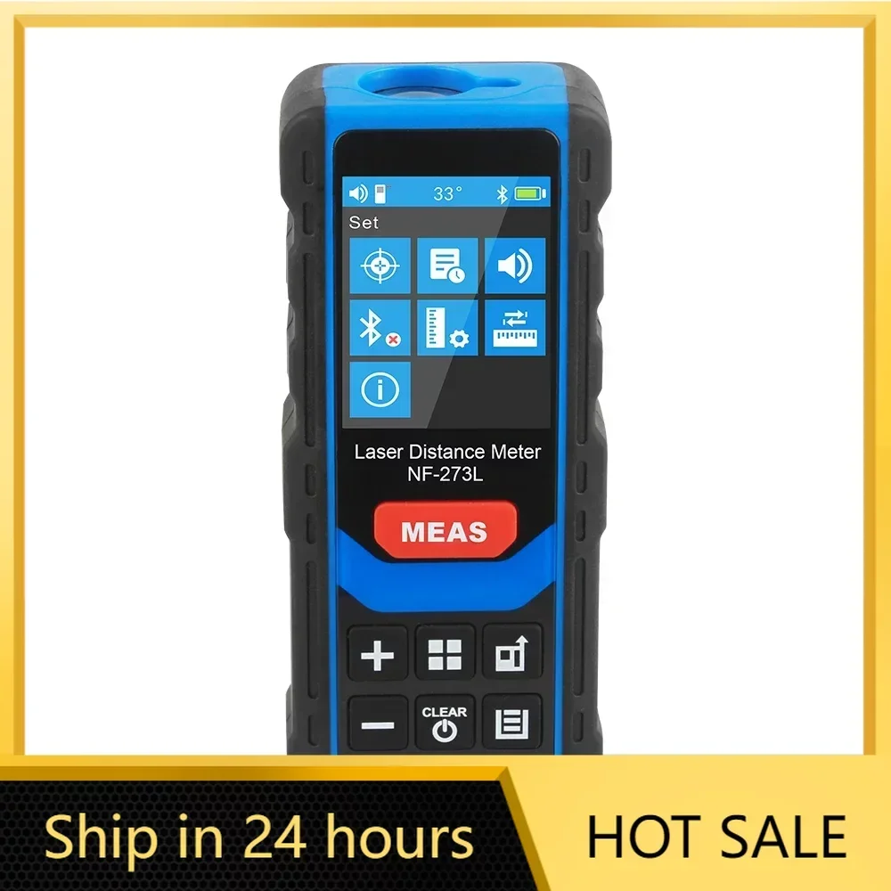 NOYAFA NF-273L 60 м/120 м лазерный дальномер цифровая лазерная рулетка строительная
