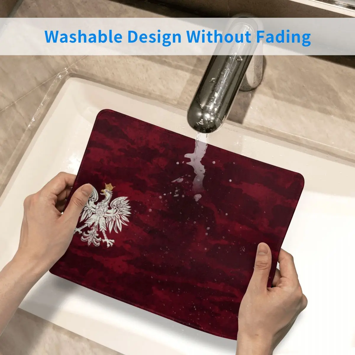Винтажный коврик для мыши в польском стиле герб России Нескользящий Резиновый