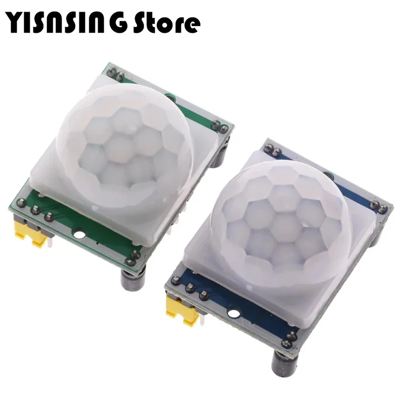 SR501 модуль детектора датчика движения регулируемый ИК-пироэлектрический