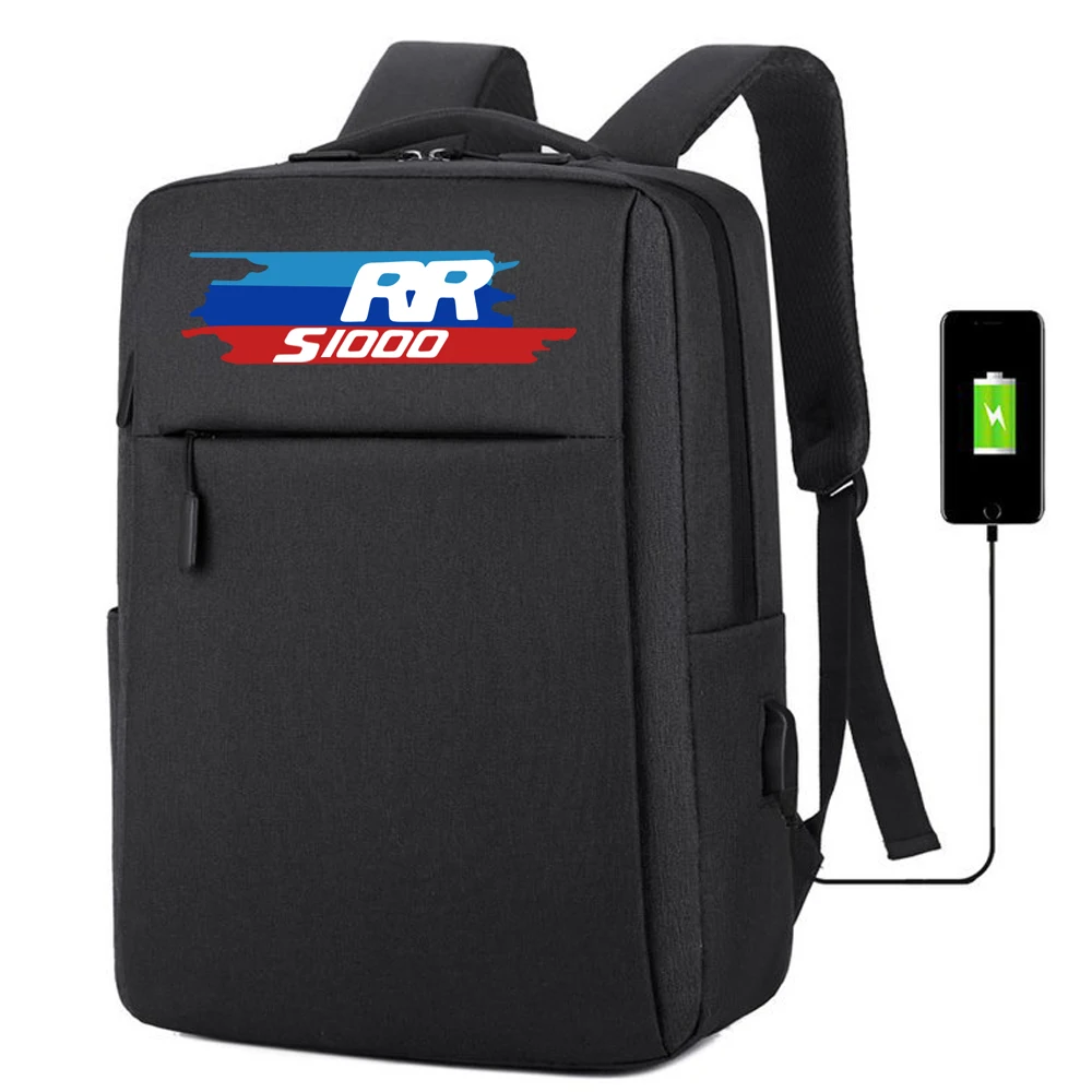 

FOR BMW R S1000 R1200GS R1250ADV RR S1000 2023 New Waterproof backpack with USB charging bag Men's business travel backpack