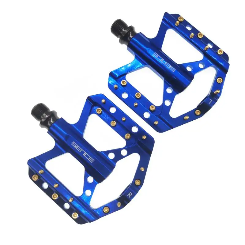 

High Quality 3 Sealed Bearing Mountain Bike Pedals Cheap Ultralight Bike Pedals Aluminum MTB Road Bicycle Pedal 9/16 Universal