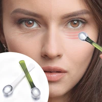 zinc alloy eye cream massager stick spoon anti wrinkle eye cream applicator mixing spatulas eye cream massage sticks beauty tool