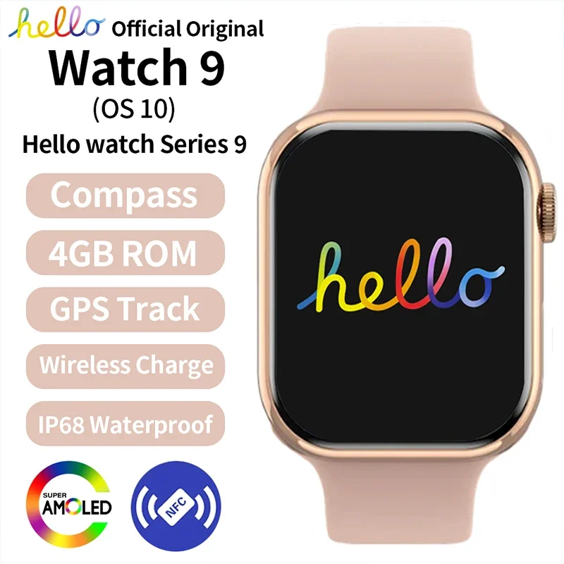 

Original HK9 Ultra2 Smartwatch AMOLED 2GB ROM ChatGPT NFC Compass Music Bluetooth Call for Apple Smart Watch Ultra 2 Clock 2024