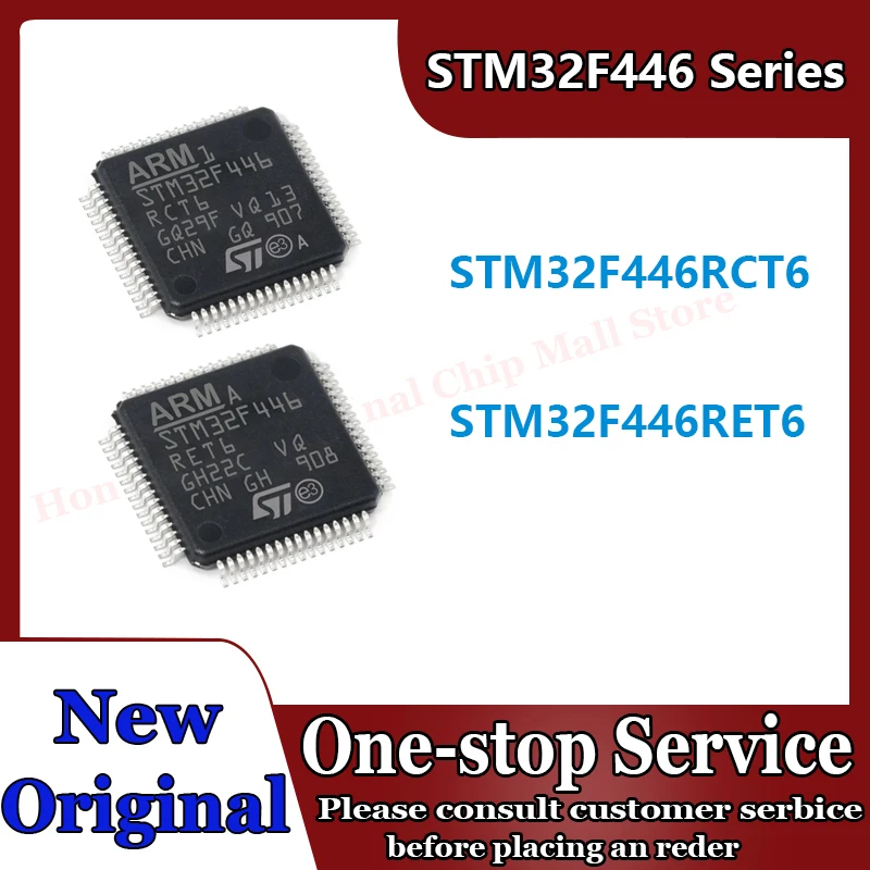 

100% Brand New Original STM32F446RCT6 STM32F446RET6 STM32F446 RCT6 RET6 STM32F STM Series STM LQFP-64 MCU IC