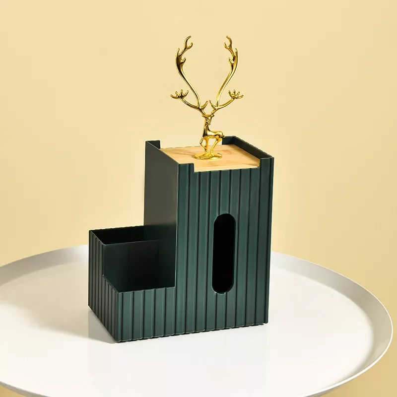 

Высококачественное креативное украшение для кухни в стиле лосят, картонная коробка для гостиной, роскошная бумажная коробка для полотенец