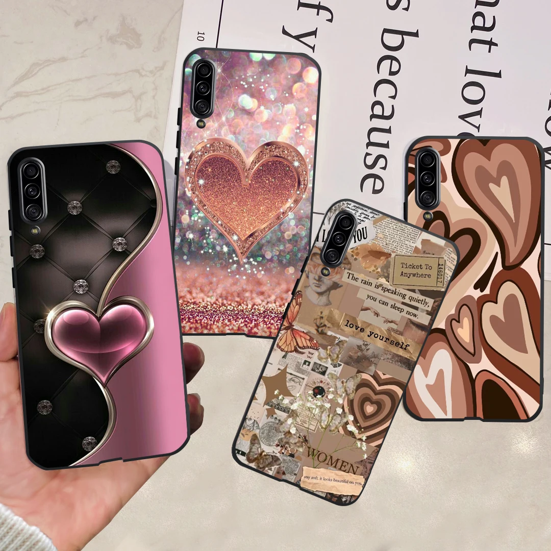 Для Samsung A90 5G чехол силиконовая задняя крышка чехлы для телефонов Galaxy бампер SM-A908N