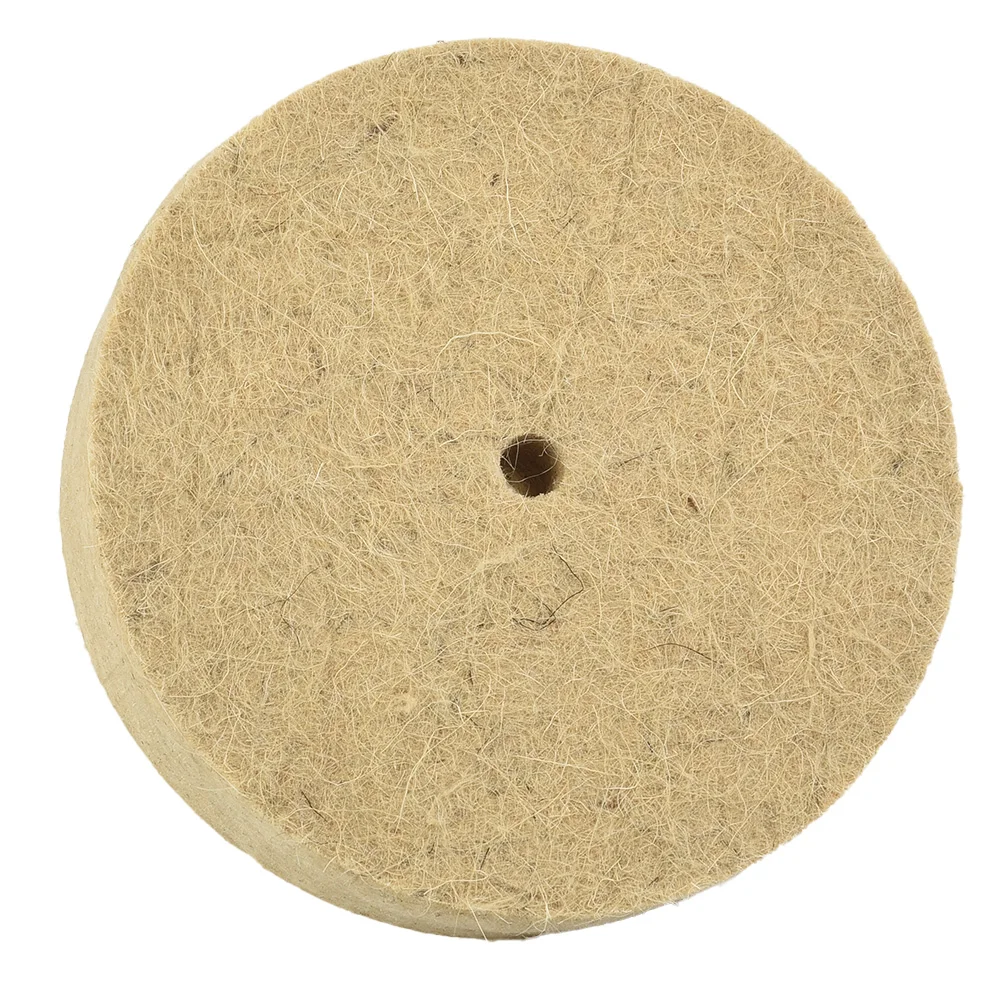 

1 шт. 5-дюймовый шерстяной войлочный полировальный круг для нержавеющей стали мебели из меди алюминия керамики мрамора полировальный круг шлифовальный инструмент