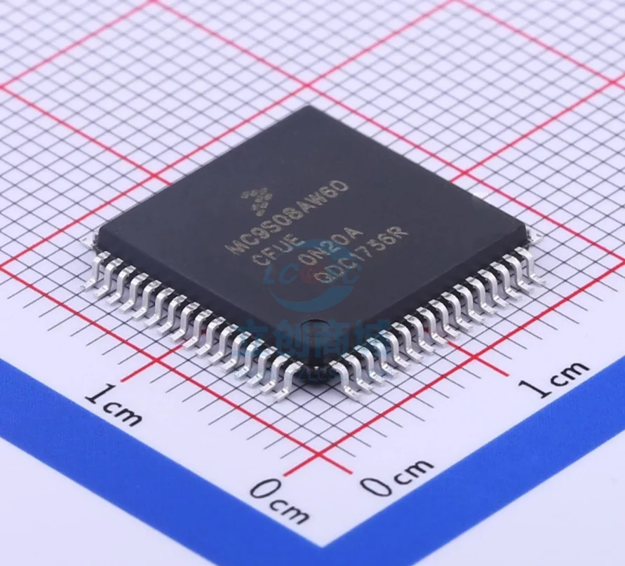 

100% New Original MC9S08AW60CFUE Package LQFP-64 New Original Genuine Processor/microcontroller IC Chip