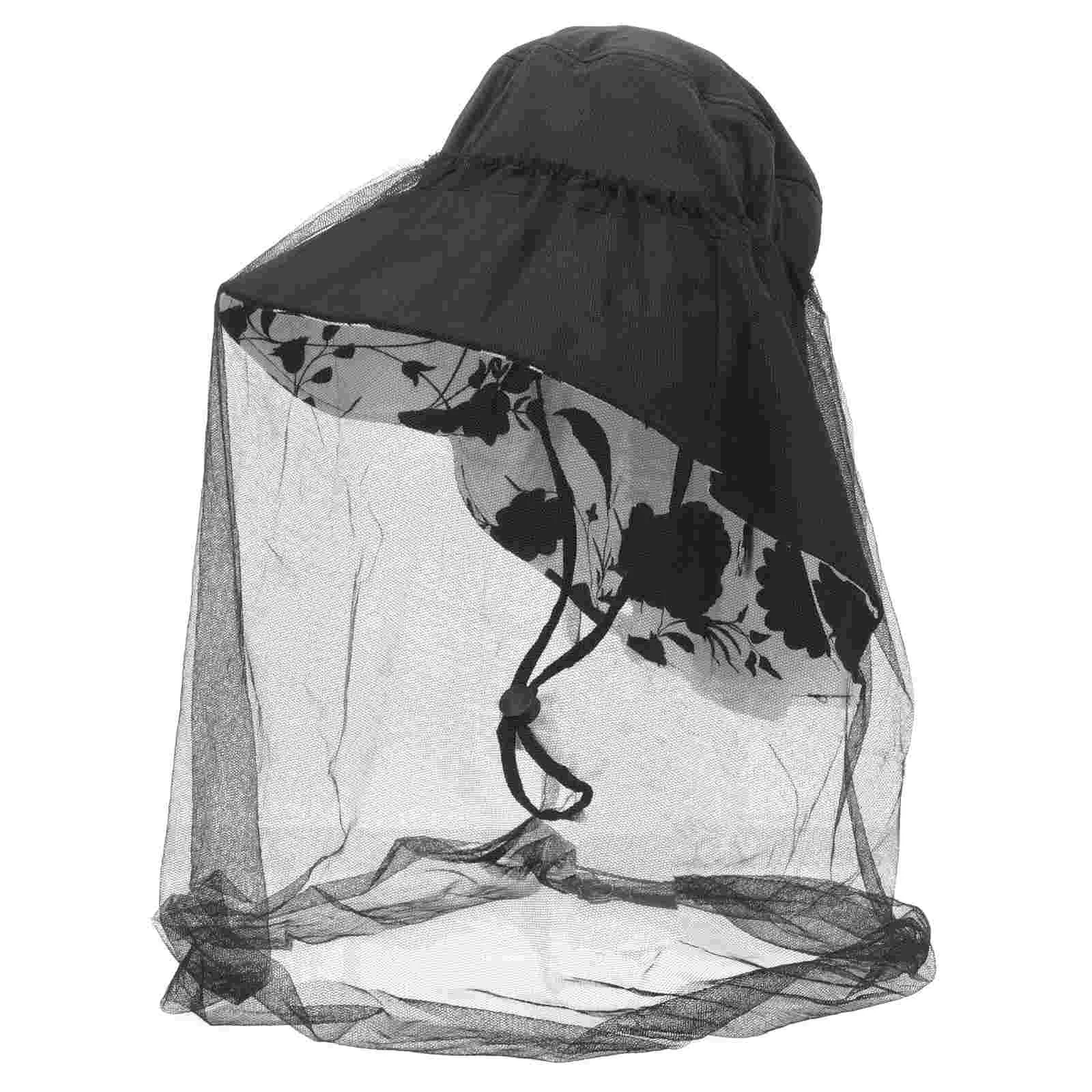 Кепка-сетка от насекомых уличная рыбацкая шапка противомоскитные шапки сетчатая