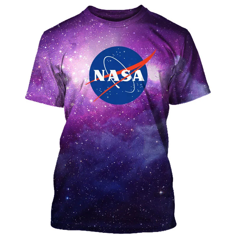 

2021 футболки для мужчин и женщин с 3d принтом Вселенная Галактика Топ звездное небо исследование астронавт дизайн модные повседневные футбол...