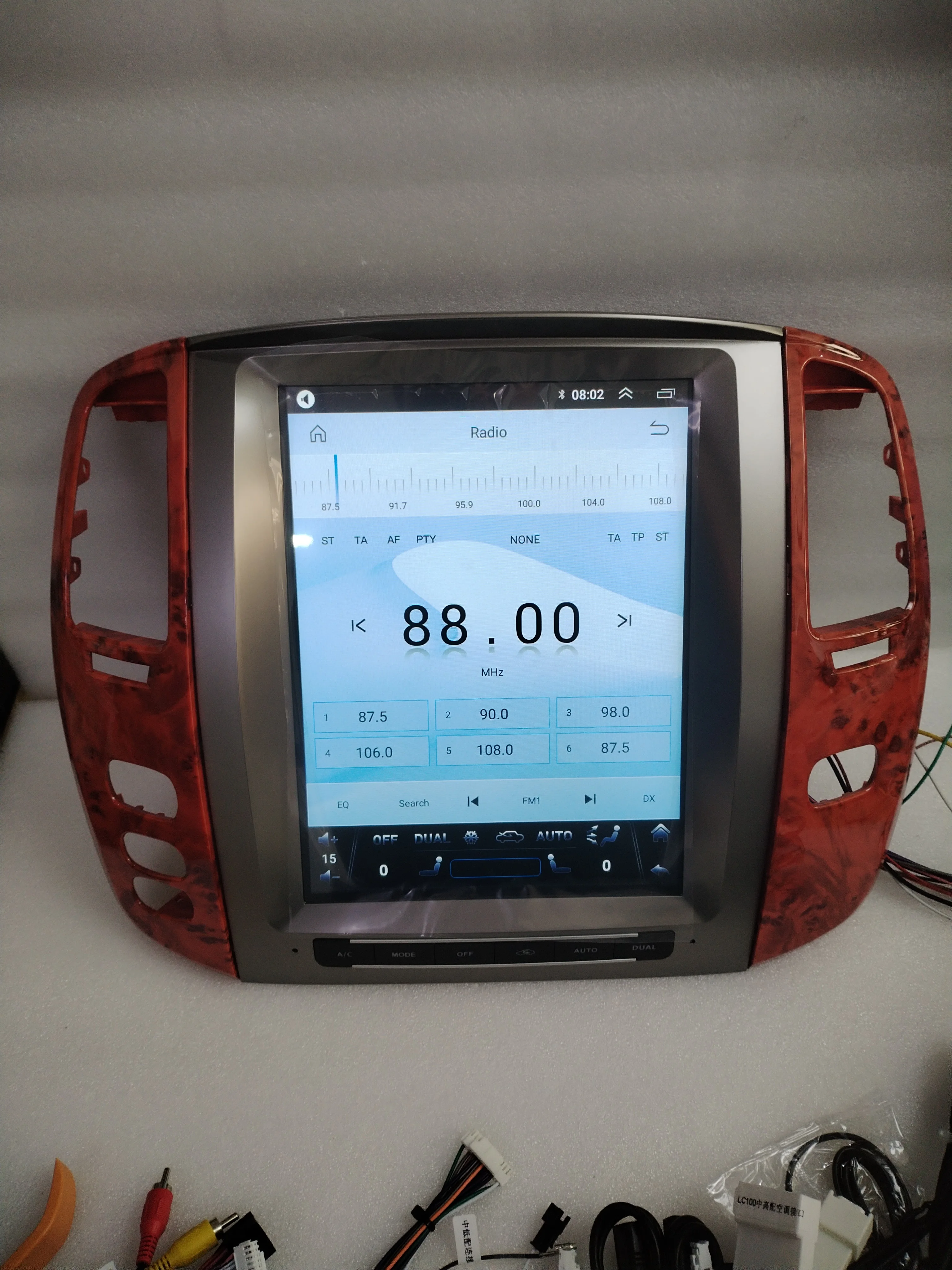 Carplay радио Coche Android для Lexus LX470 2002 2003 2004 2005 2006 2007 мультимедийный автомобильный GPS