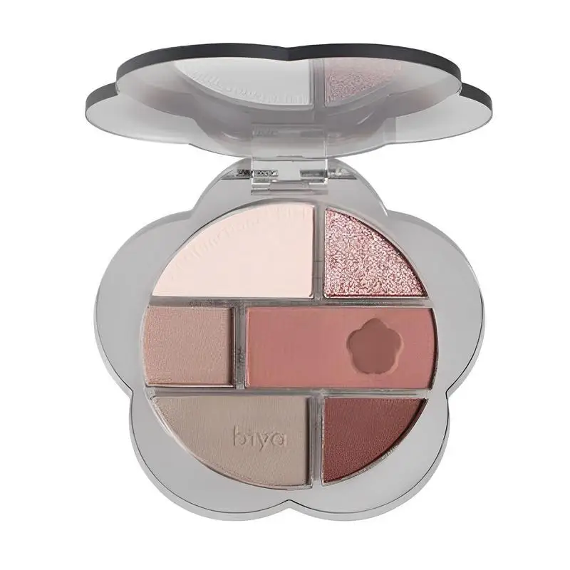 

Eye Shadow Palette 6 Colors Make Up Palette Eye Shadow Makeup Natural Shimmer Glitter High Pigmented Eyeshadow For Party Daily