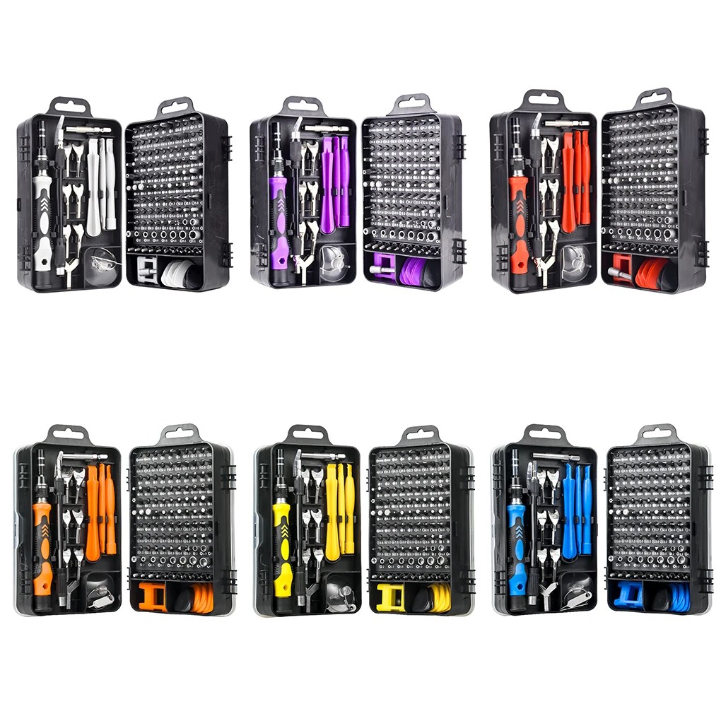 

Набор отверток 135 шт., набор наконечников для ремонта телефонов и часов, 135 в 1