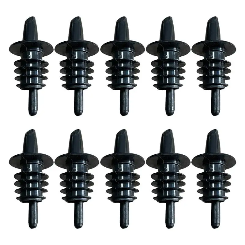 

10/12pcs Practical Wine Bottle Pourers Stopper Leak-Proof Liquor Dispenser Keep Freash Lid Pourers Bar Accessories