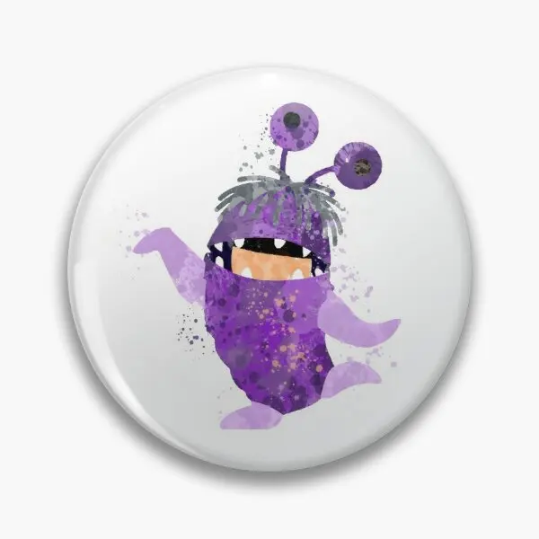 

Маленький Монстр Остерегайтесь настраиваемых мягких кнопок шпилька металлический креативный фотографический Декор забавная шляпа воротн...