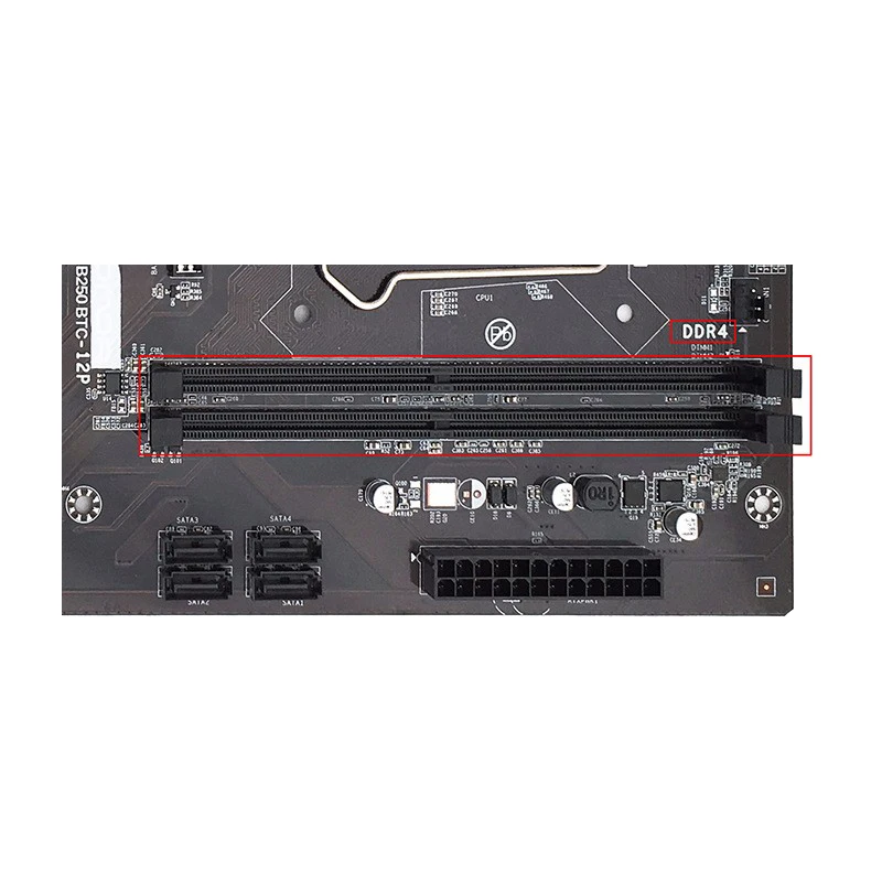Hotsale PCIE B250 12 GPU Motherboard with CPU PCI-E 16 interface suit for 12 GPU b250 motherboard Machine ini stock enlarge