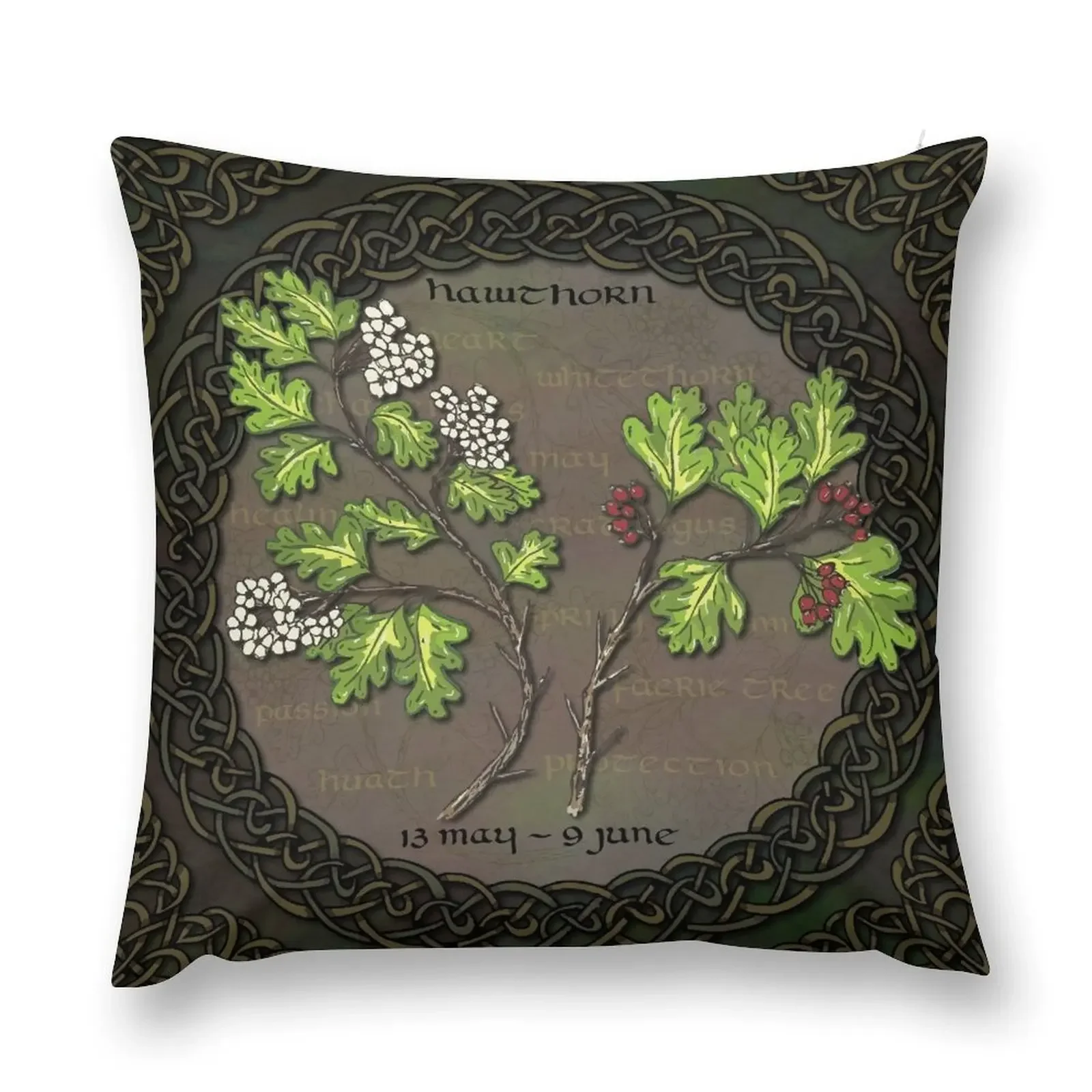 Чехол для подушки Celtic Tree Calendar