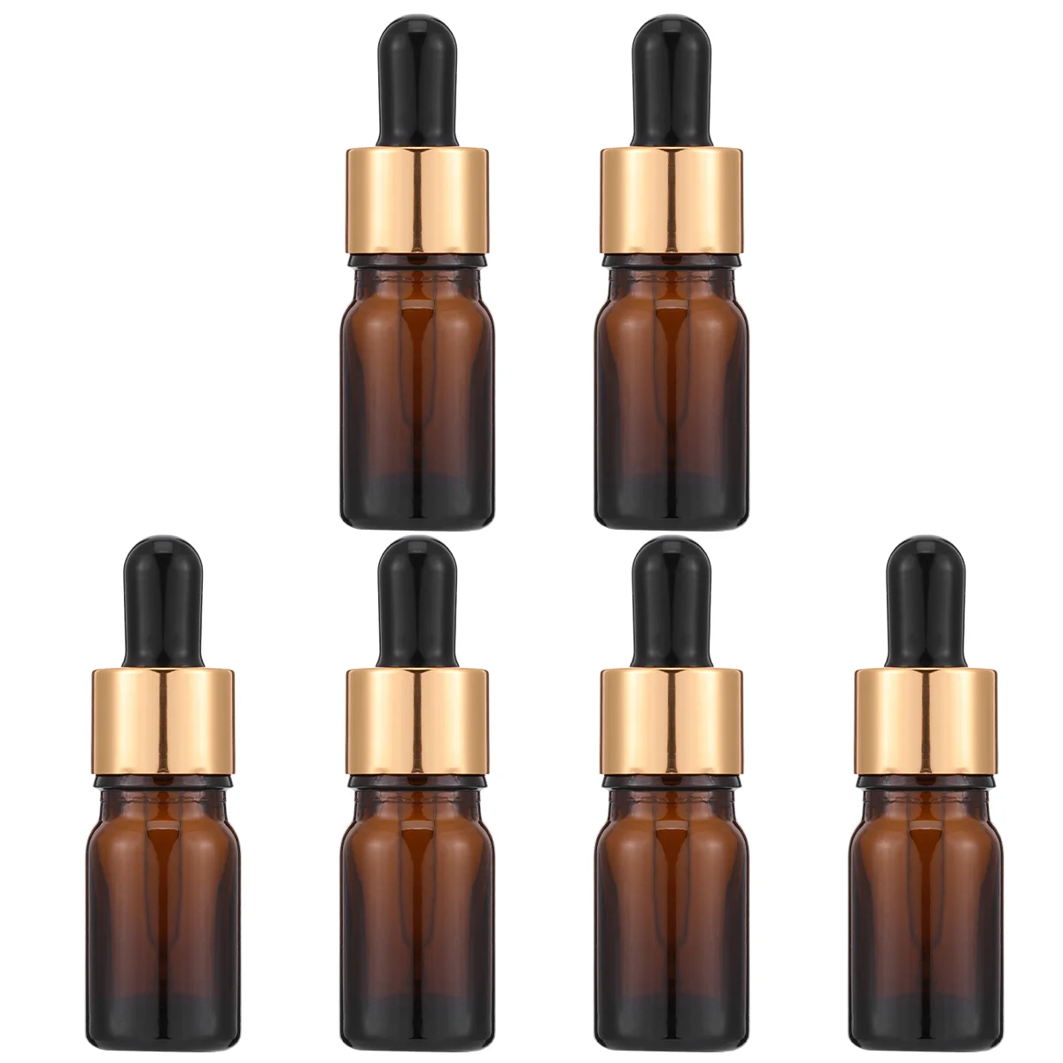 

6 шт. 5 мл затеняющая бутылка с пипеткой, бутылочки для ароматического масла, бутылка для ароматического затенения