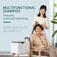 amazon cross border electric shampoo nursing home elderly care bed bath head massage chair bed wash