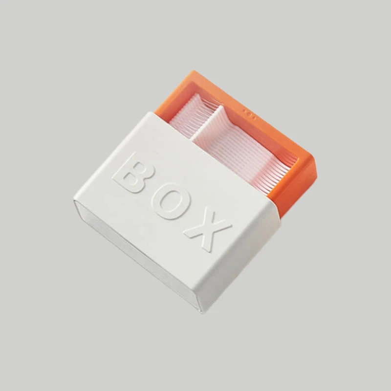 Чехол для зубной нити ящик хранения зубов с зеркальной всплывающей крышкой