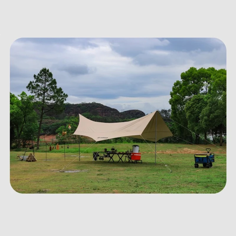 Брезент для навеса фиксатор полюса кемпинга аксессуары палаток оборудование