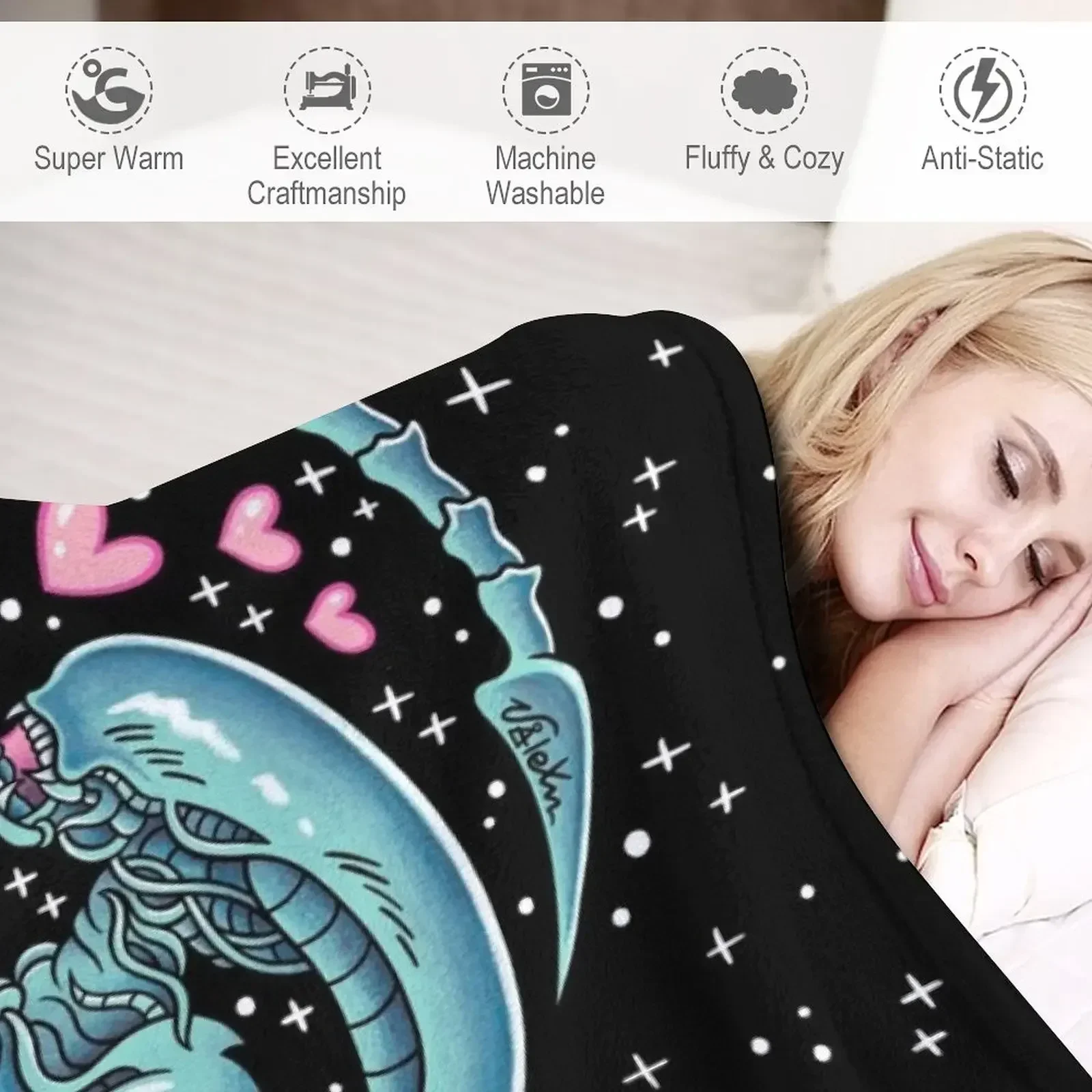 Одеяло с ксеноморфными яйцами утяжеленные туристические одеяла на Хэллоуин для