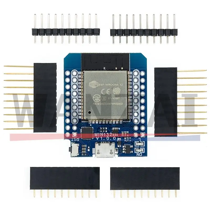 D1 Mini ESP32 Φ WiFi + Bluetooth Интернет вещей плата для разработки на основе ESP8266 полностью