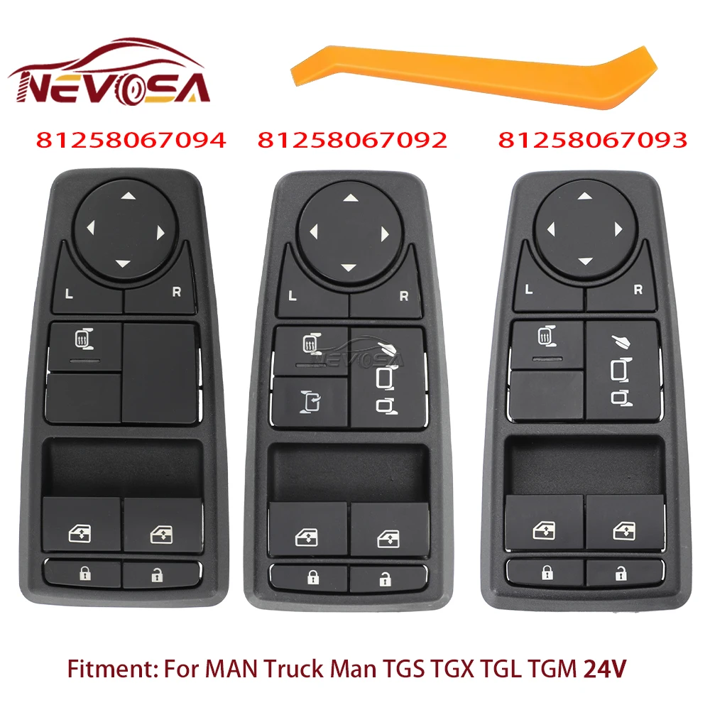 81258067109 81258067092 Для MAN TGL TGM TGS TGX 81258067107 Кнопка включения управления