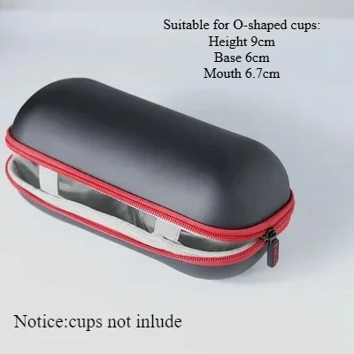 

Портативная защитная сумка для бокалов для вина