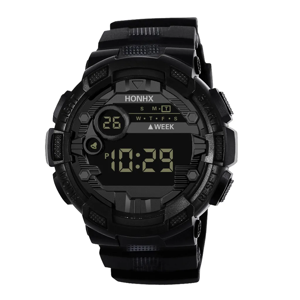 

Luxury Mens Digital LED Watch Date Sport Men Outdoor Electronic Watch Спортивные часы Reloj deportivo Relógio Desportivo