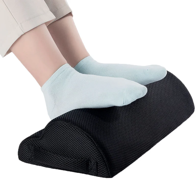 

Foot Rest Under Office Desk Ergonomic Footrest Cushion Memory Foam Leg Pillow with Non-Slip Bottom for Gaming Chair
