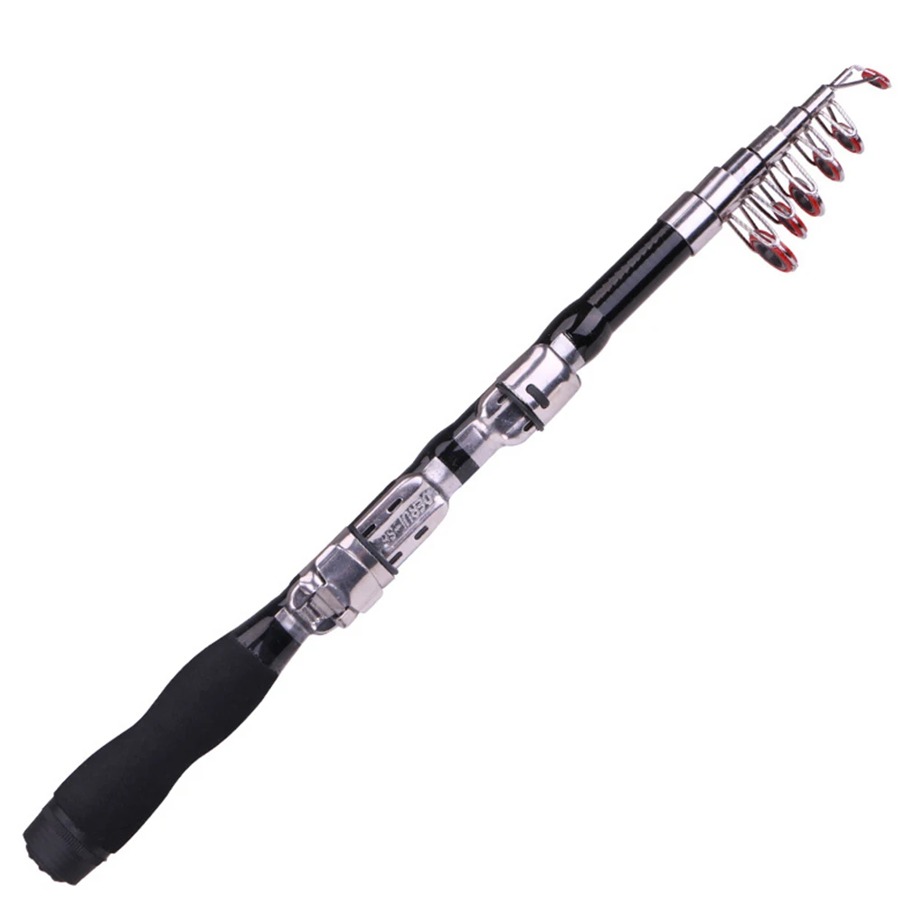 

Fishing Rod Portable Super Hard Carbon Steel Fiberglass Fishing Rod Rivers Lakes Sea Pole Outdoor Sea Fishing Rod Fishing Supply