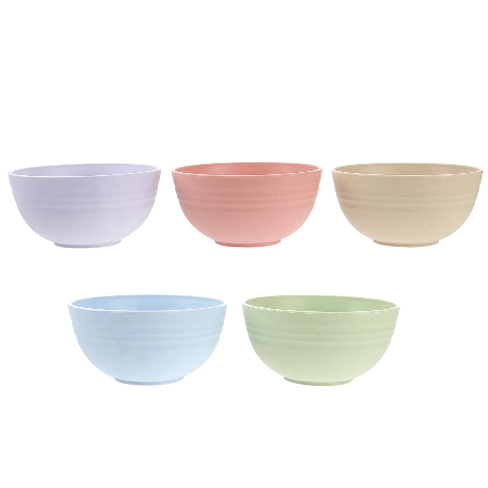 

5 Bowl Salad Bowls Degradable Bowls Unbreakable Mixing Bowls Snack Bowl Mixing Bowls