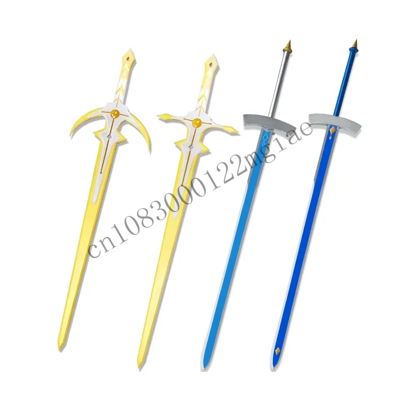 Игры Genshin Impact Lumine Aether Prop Меч путешественника Косплей Оружие Деревянные