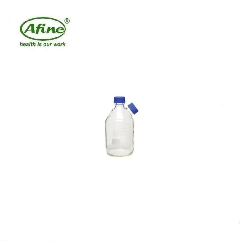 Прозрачная бутылка с растворителем AFINE Agilent объемом 2 л (GL45) для 5065-4421 входа крышкой