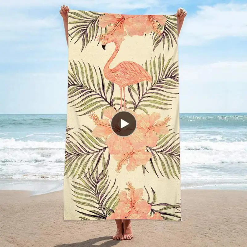

Delicate Swimming Towel Ultra-fine Fiber Absorbent And Quick Drying Bath Towel Quick Water Absorption Microfiber Soft Printed