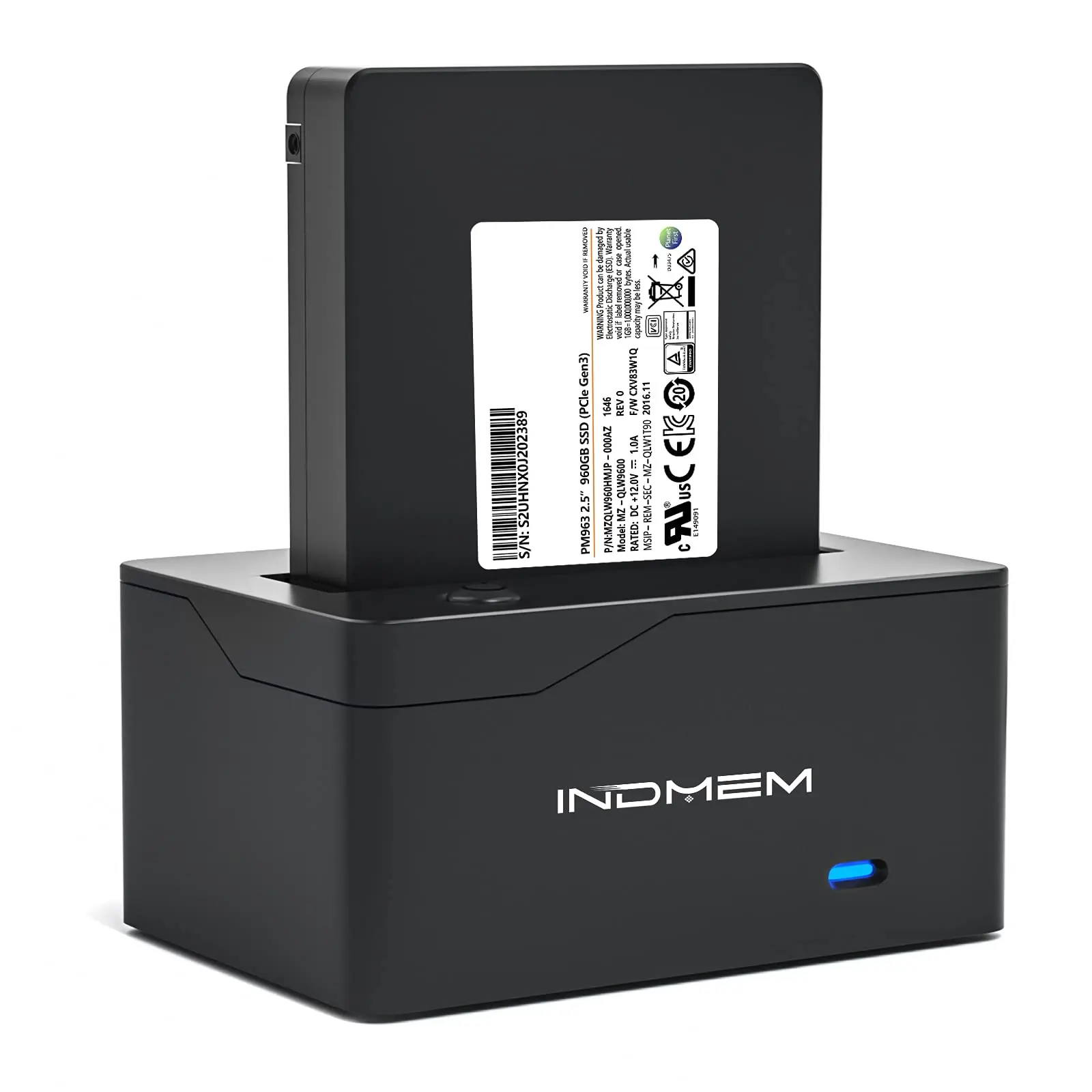 INDMEM TYPE-C 3.1 to U.2 Base for HDD SSD 2.5