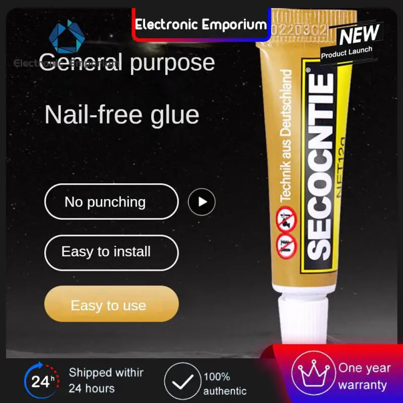 

Nail-replacement Glue Quick-drying Nail-free Glue Anti-mildew Liquid Glue Metal Glass Adhesive Home Supplies Moisture-proof
