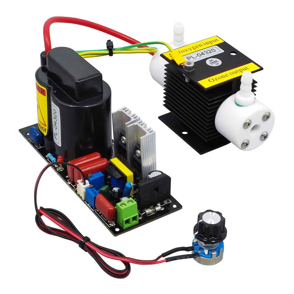 CE FCC ROHS 1 г/ч регулируемый комплект генератора озона гарантия 2 года воздух вода