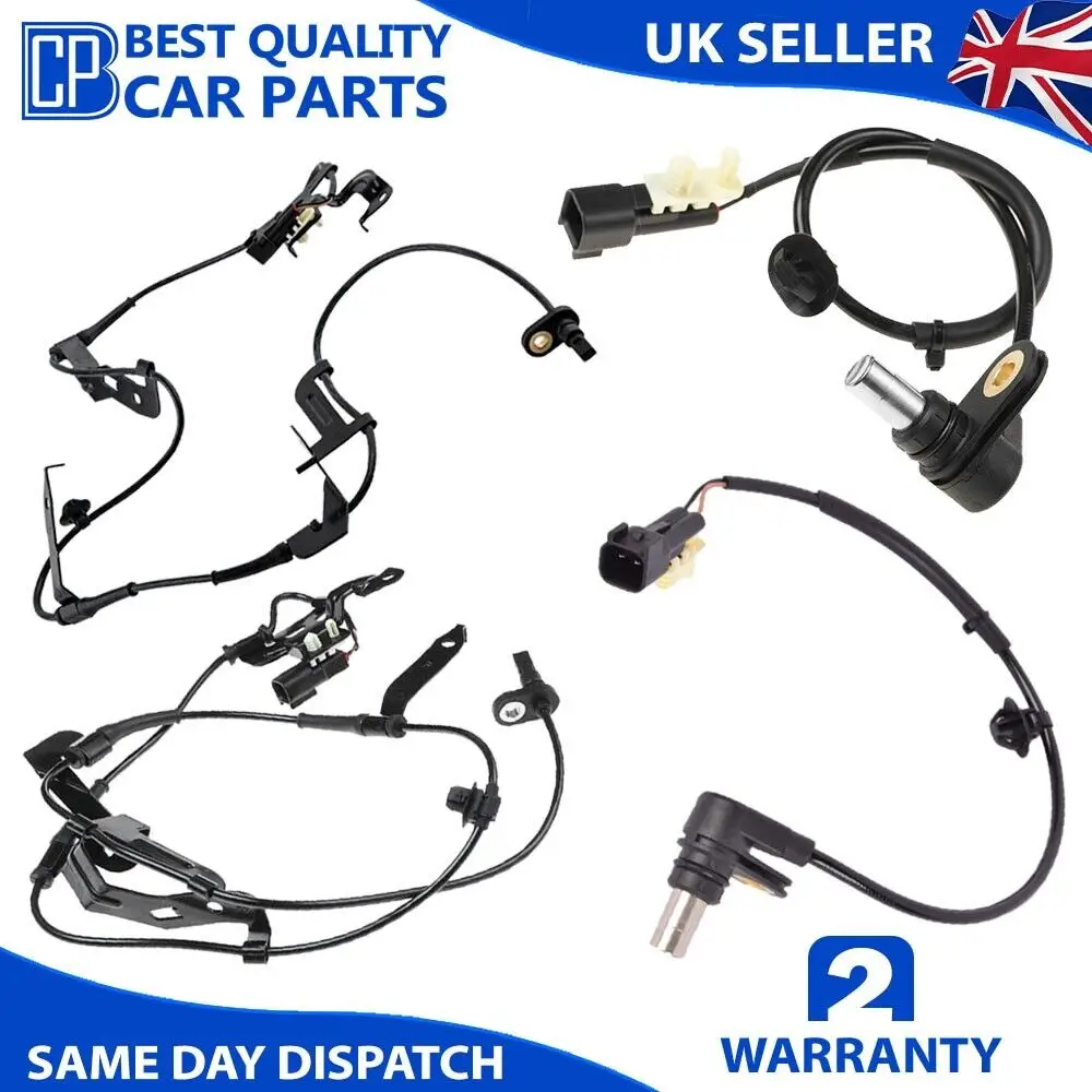 

4X FRONT & REAR ABS SPEED SENSOR for FORD RANGER T64 2.2TD / T65 3.2TD [2011-ON]